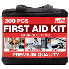 M2 BASICS cold pack included for soothing minor injuries