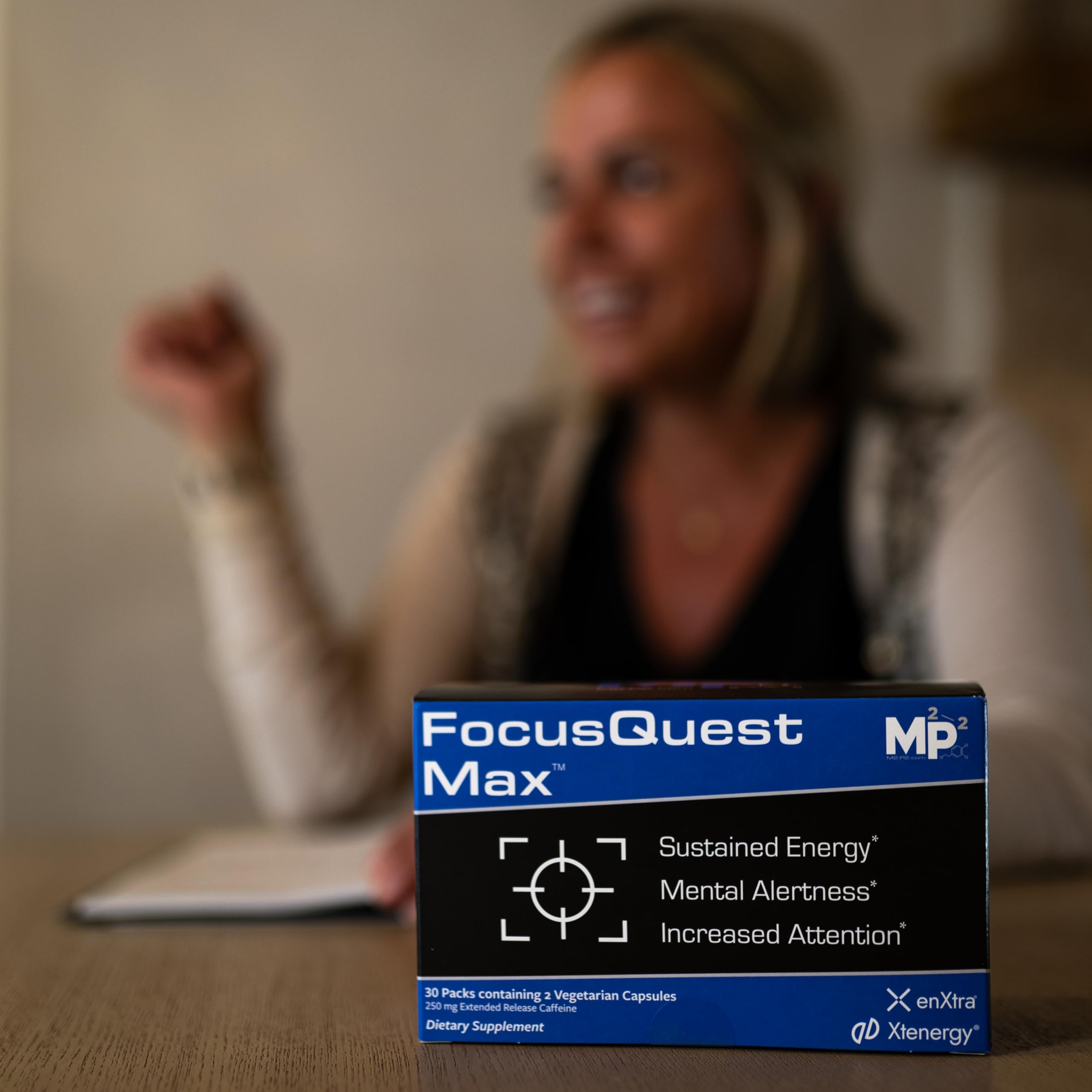 M2-P2 FocusQuest Max addresses stress and brain fog for clearer thinking