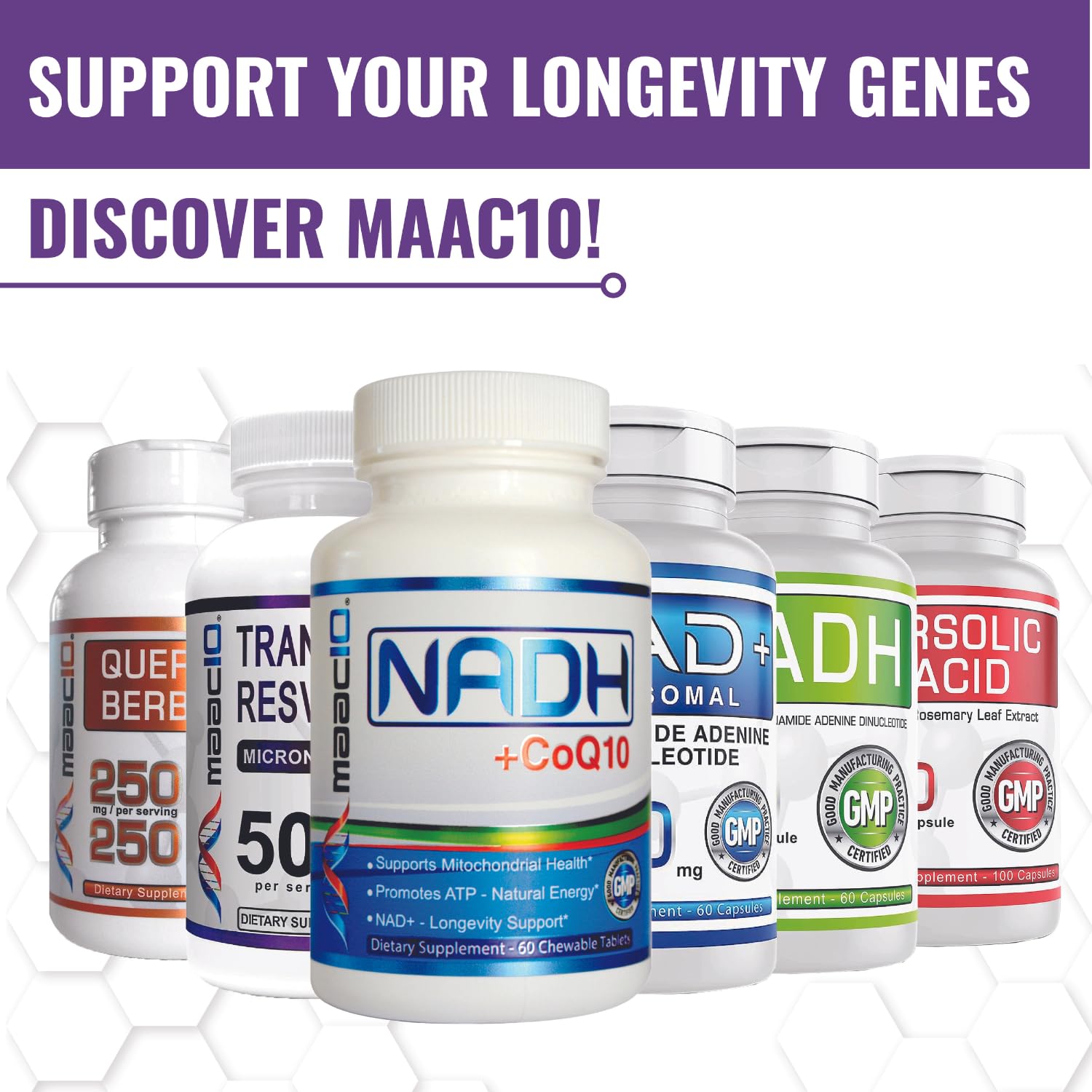 MAAC10 capsules in hand suggesting easy daily wellness habit.