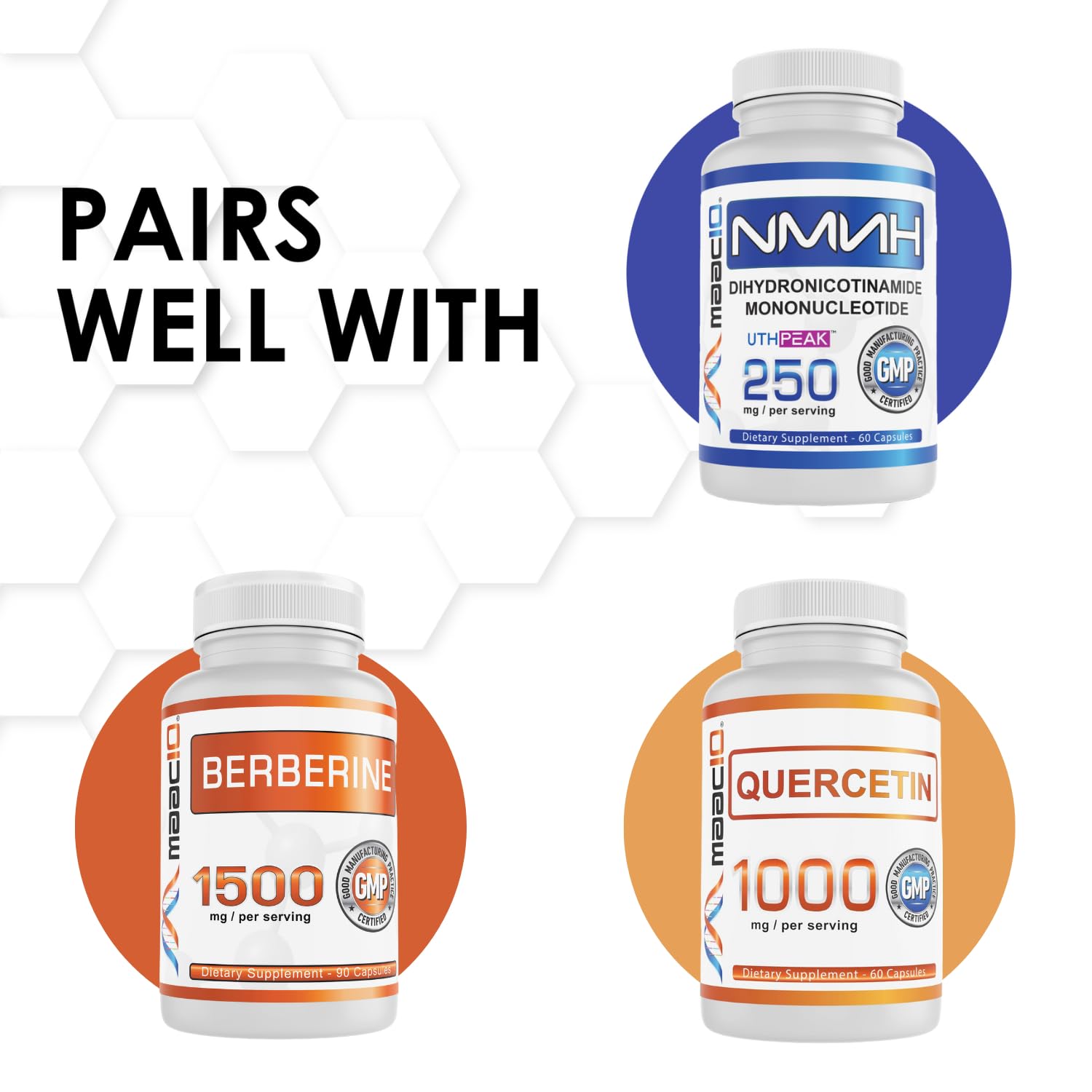 MAAC10 capsules inside-view arranged for convenient daily dosing