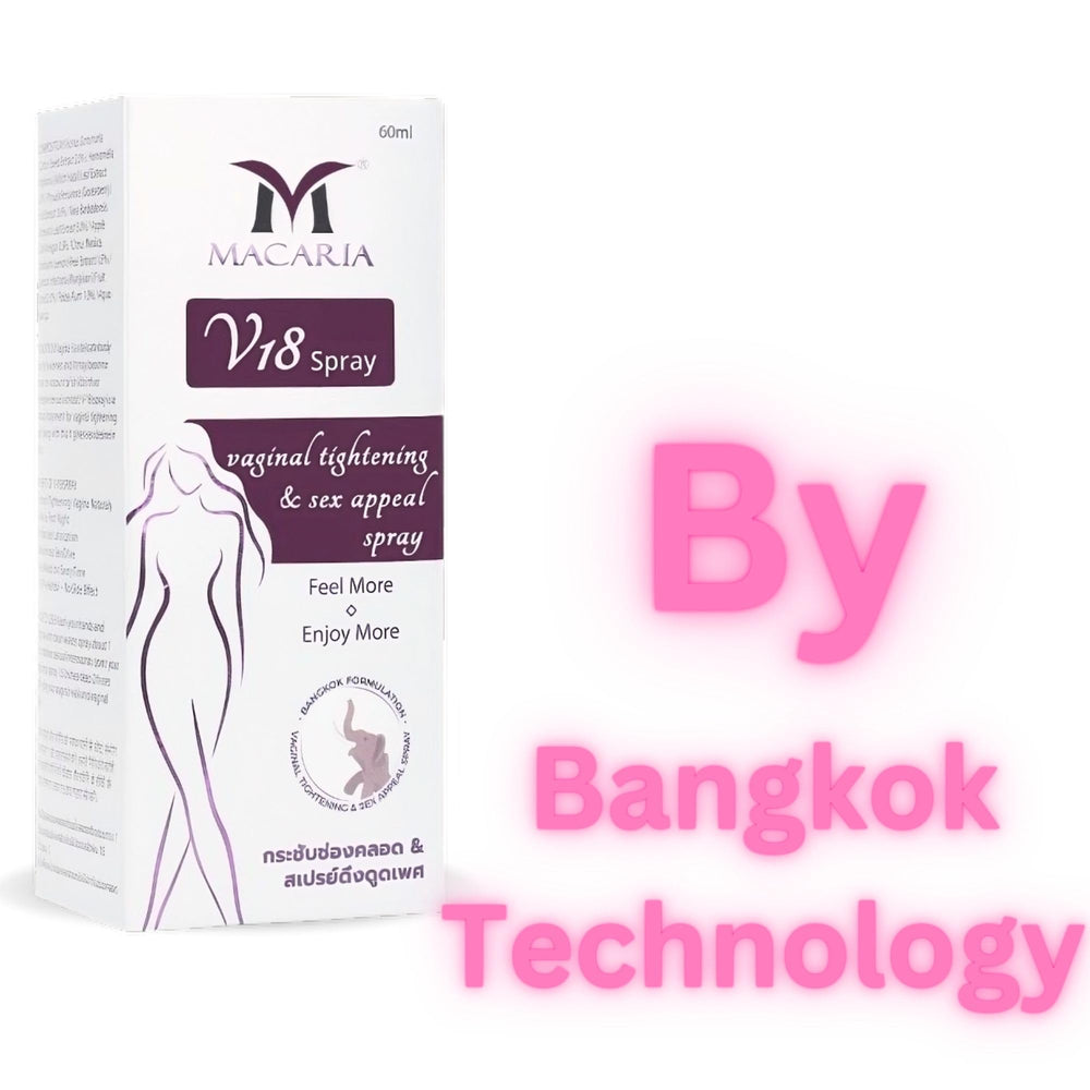 MACARIA V18 application spray demonstrates effortless mist delivery for quick use.