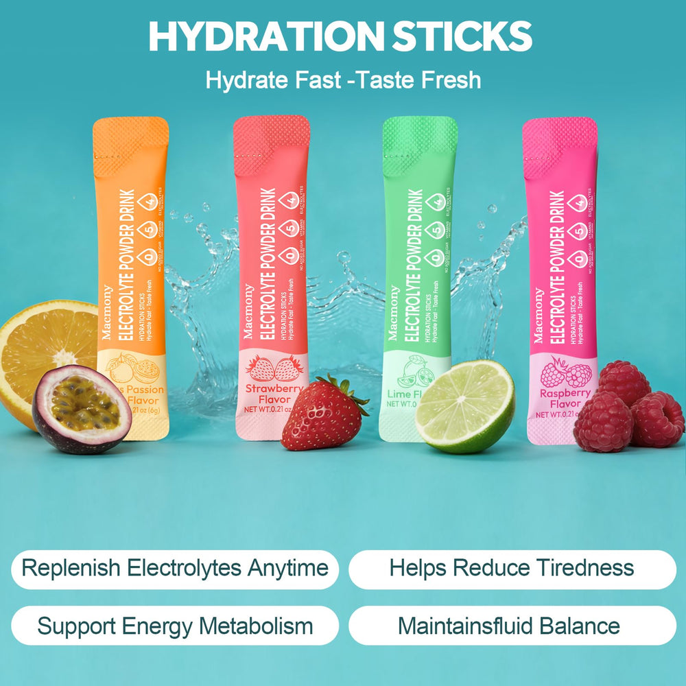 Macmony sugar-free formula keeps hydration flavor without added sugar.