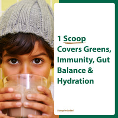 MacroLife Naturals MacroCoco kids smoothie mix shows tasty, nutrition-packed beverage.