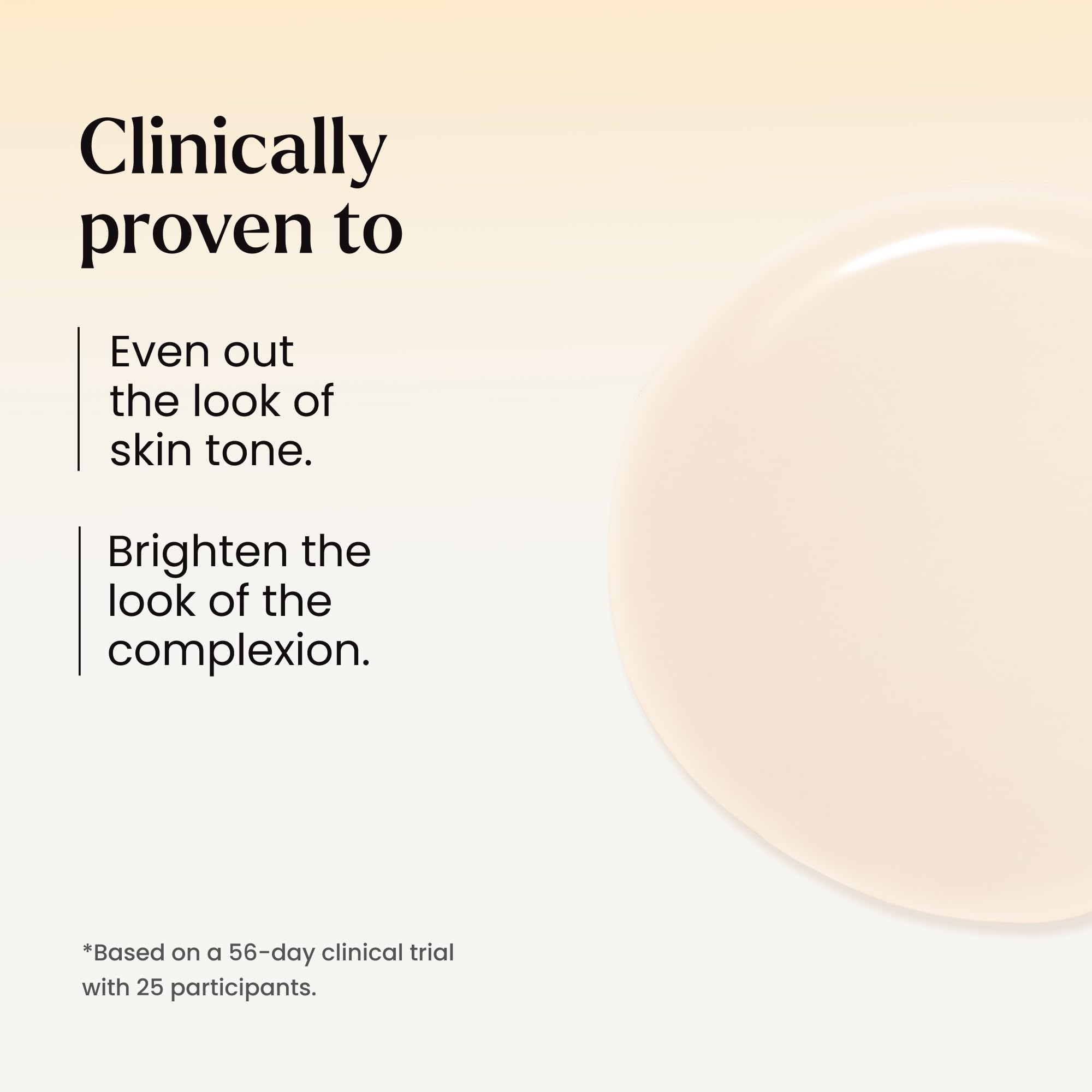 MAËLYS RE-SHINE clinical trial concept highlights hydration and tone improvements.
