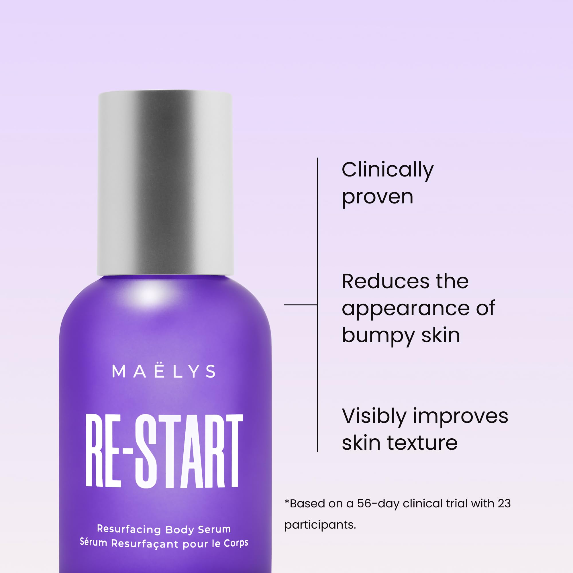 Maelys RE-START arm application on KP-prone area.