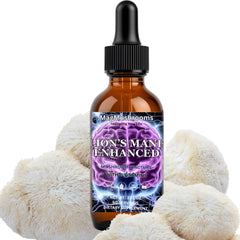 Mag Mushrooms Lion's Mane tincture bottle with premium double extraction for focus