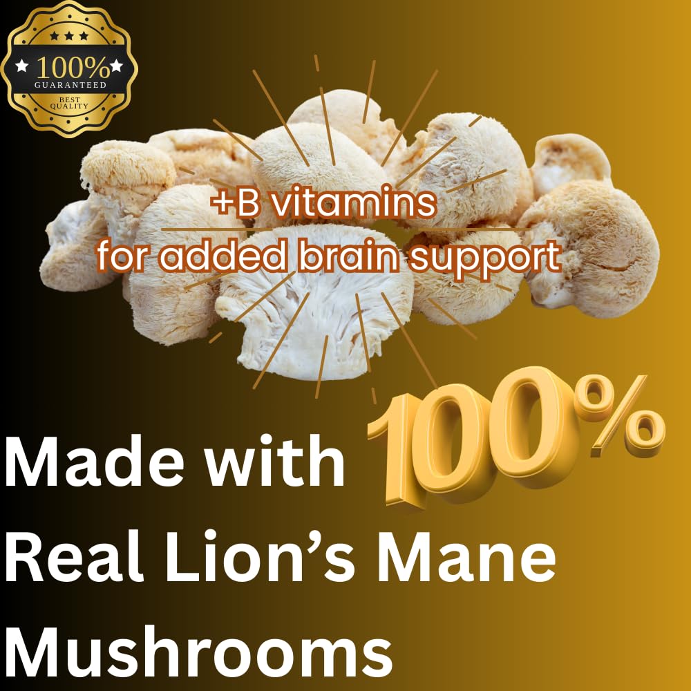 Ingredients panel of Mag Mushrooms Lion's Mane tincture highlighting double extraction