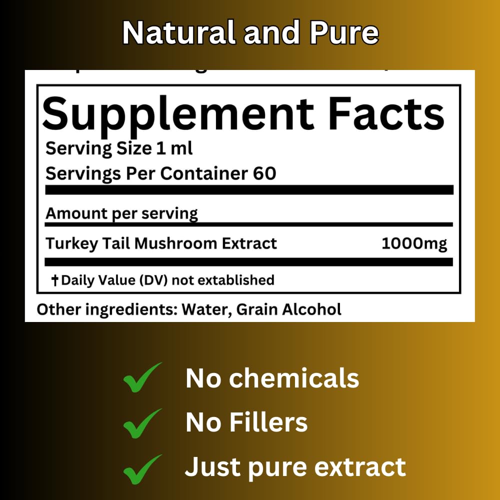Mag Mushrooms Turkey Tail 60-dose bottle ready for daily routine.