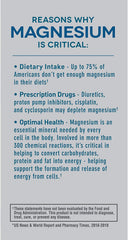 Mag-Ox 400 bottle label with 400 mg per tablet detail