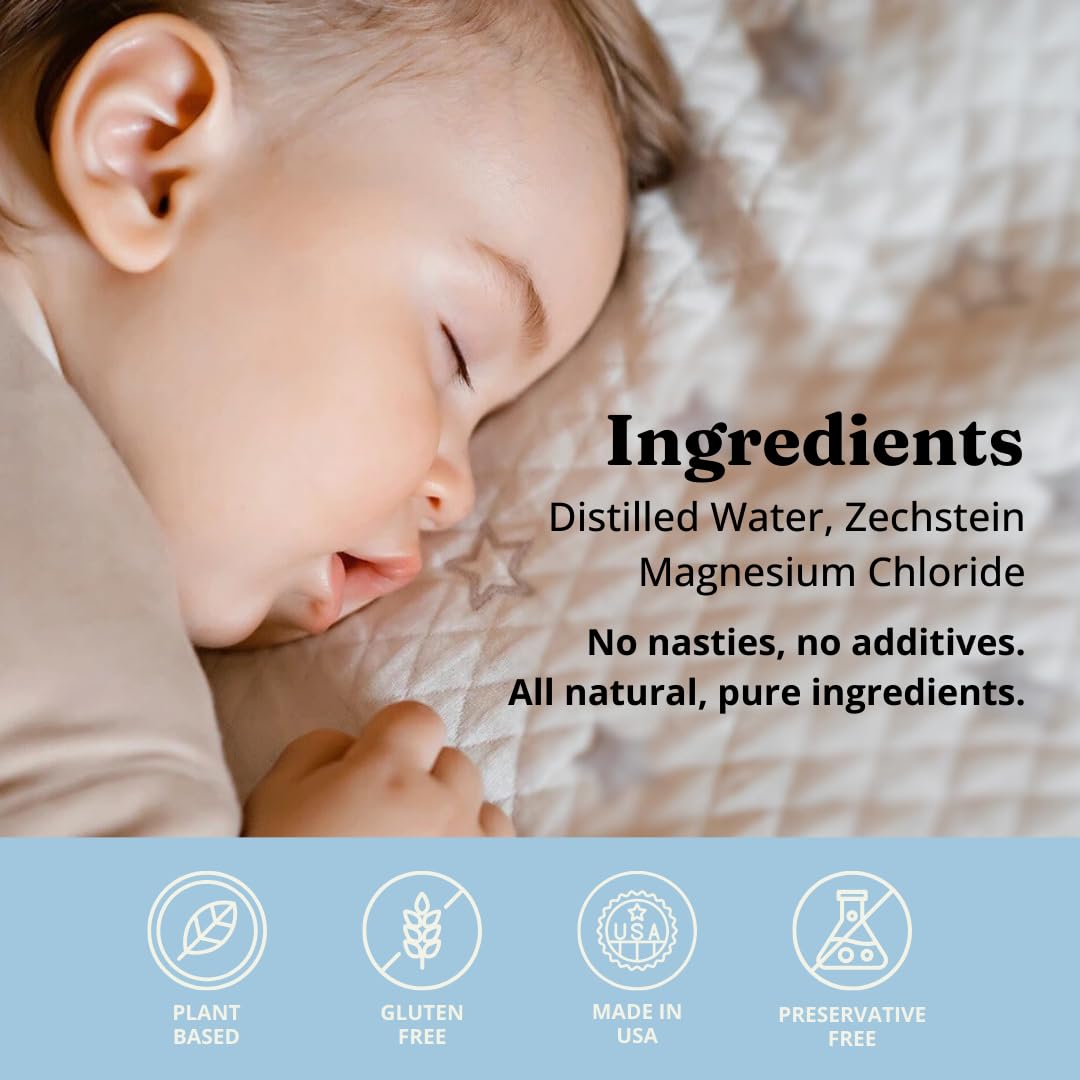 MAG Recovery fragrance-free label highlights gentle, skin-safe magnesium