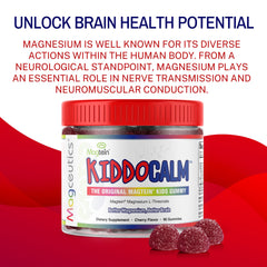 Made in USA label on KiddoCalm packaging emphasizing safety and quality.