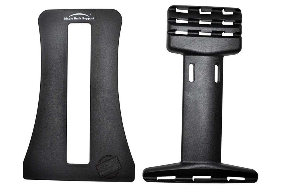 Magic Back Support back-stretching-device-setup showing easy assembly for immediate use