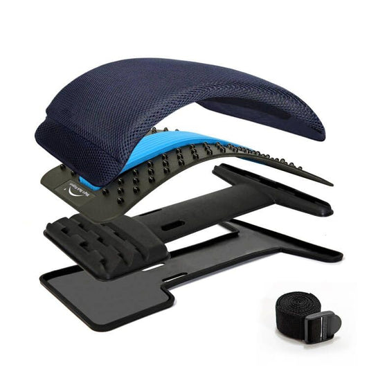 Magic Back Support multi-level back stretcher for lumbar comfort while seated.