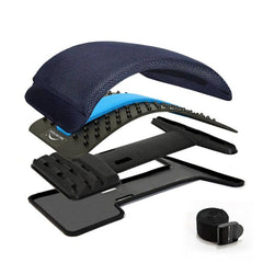 Magic Back Support multi-level back stretcher for lumbar comfort while seated.