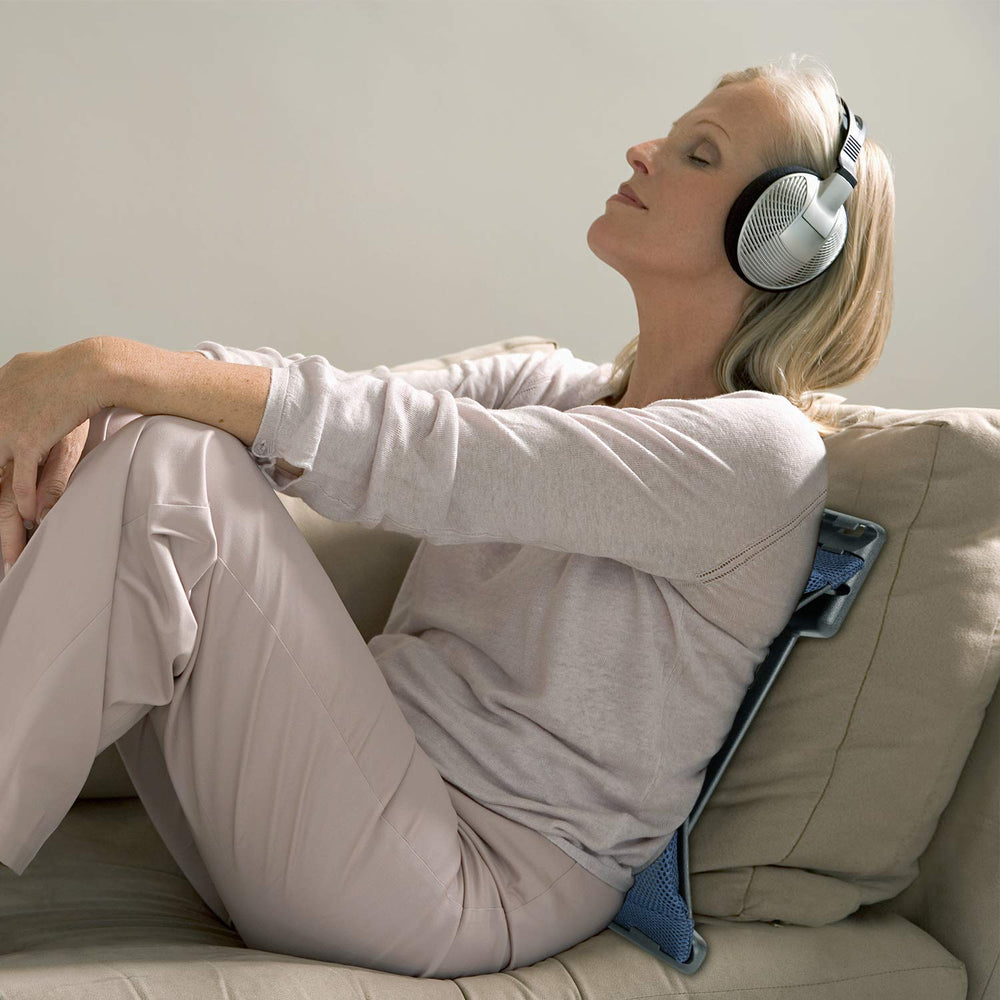 Magic Back Support office chair use supports posture during long workdays.