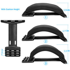 Magic Back Support removable breathable cover keeps the cushion cool and easy to clean.