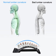 Magic Back Support slow-lumbar-stretch conveys gentle back care