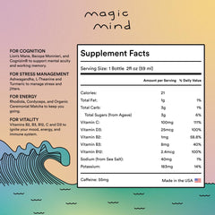 Magic Mind 15-pack display highlights convenient keto-friendly packaging