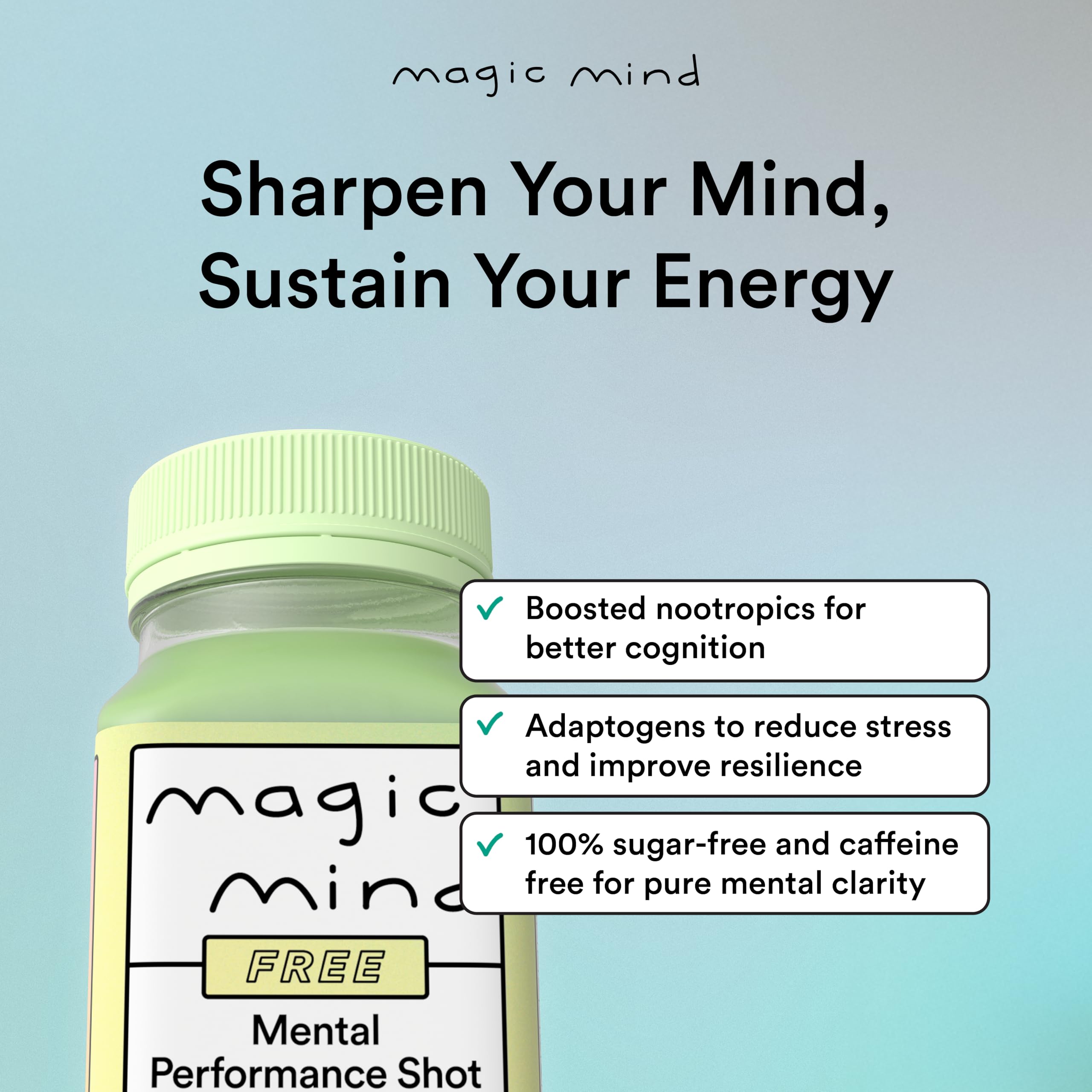 Magic Mind used in a calm morning ritual for focus and balance.