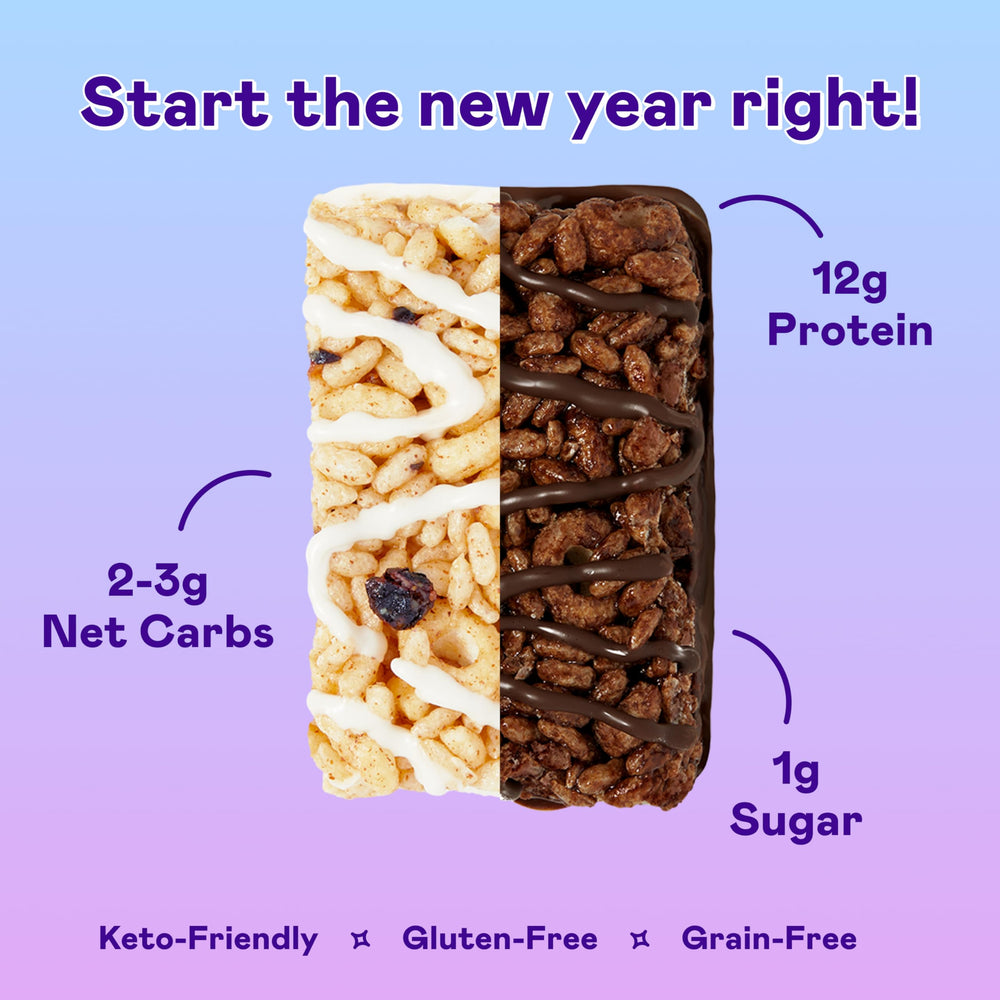 Magic Spoon Treats Blueberry Muffin bars offering tasty, low-sugar snacking.