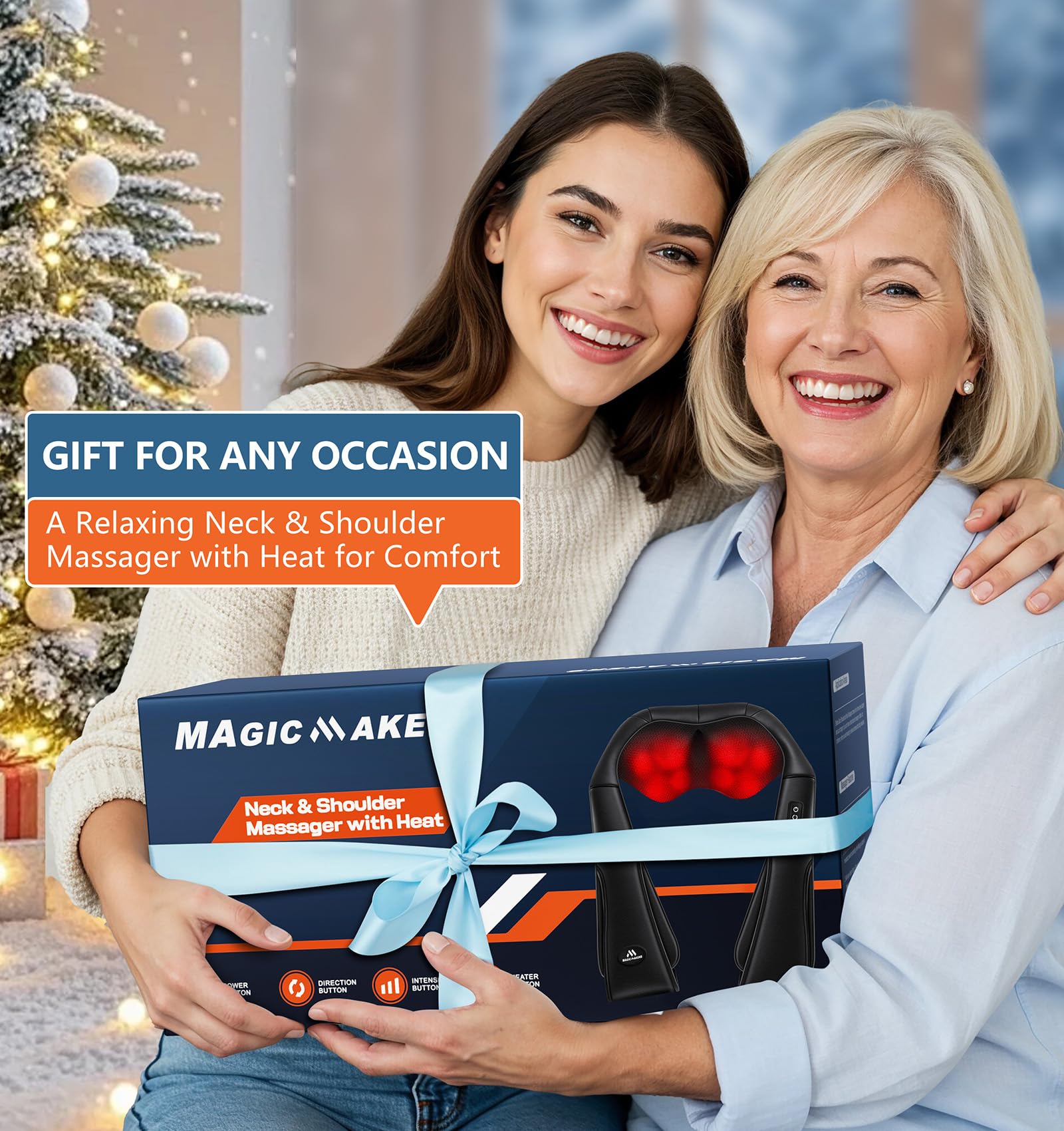 MagicMakers travel-friendly massager for on-the-go relief
