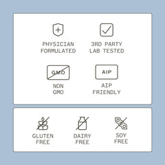MagMove-dosing image with a glass of water suggests a simple daily routine.