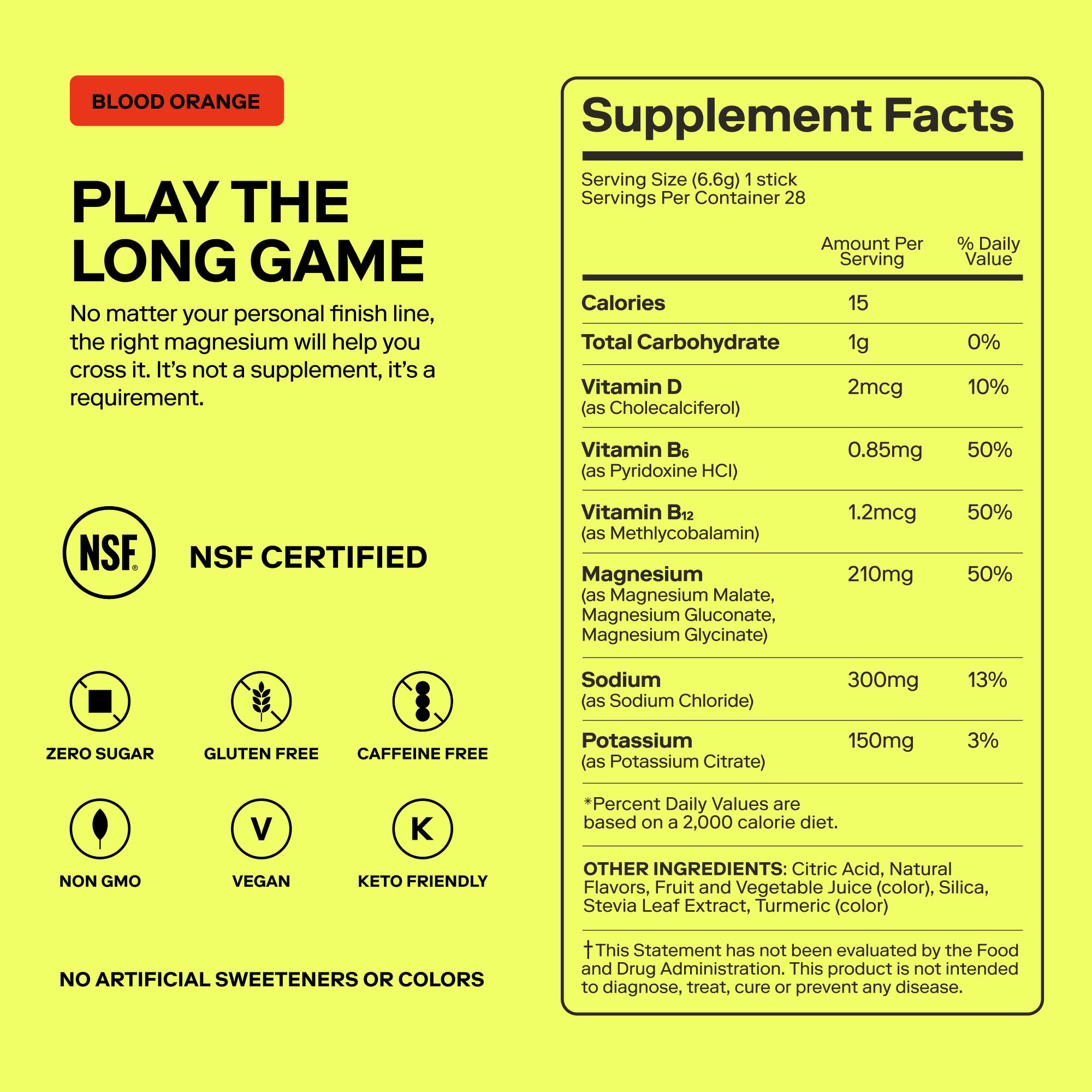 Magna Electrolytes flavor variety pack showcasing Blood Orange option.