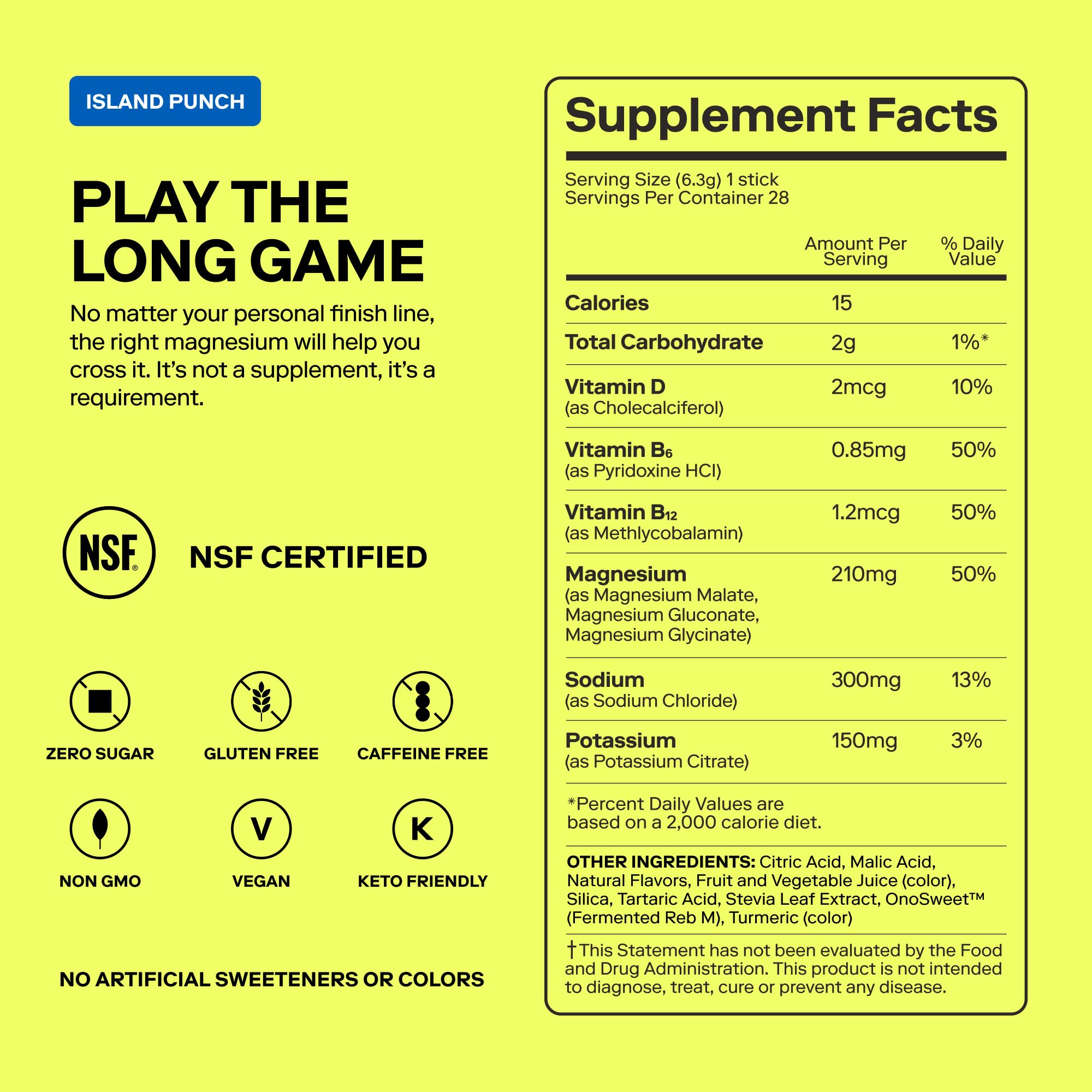 MAGNA Electrolytes on-the-go pack quick mix anywhere