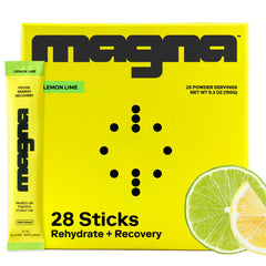 MAGNA Electrolytes bottle with lemon lime flavor supports daily hydration.
