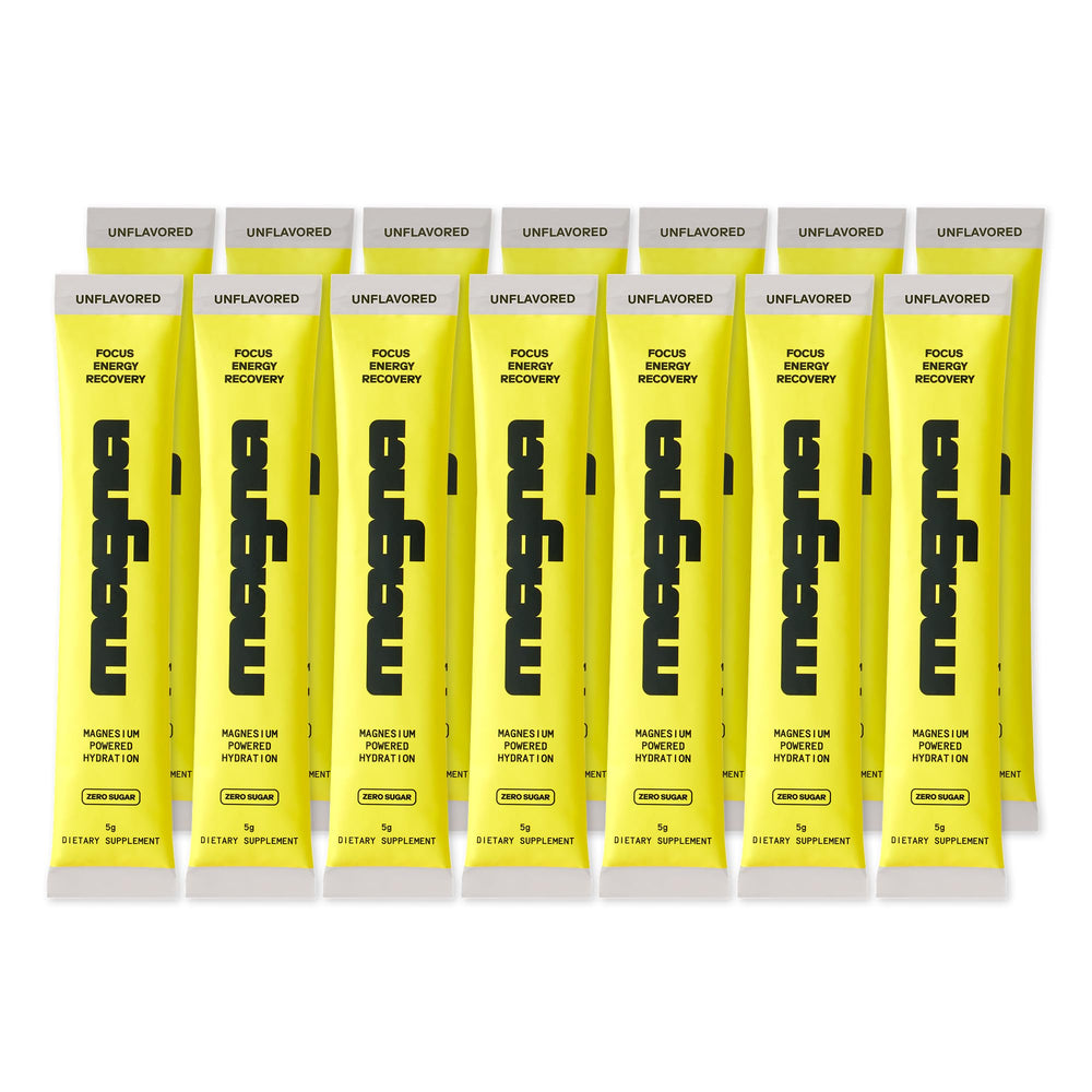 MAGNA Electrolytes unflavored bottle showcases hydration for daily routines