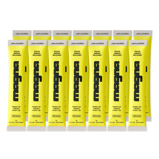 MAGNA Electrolytes unflavored bottle showcases hydration for daily routines
