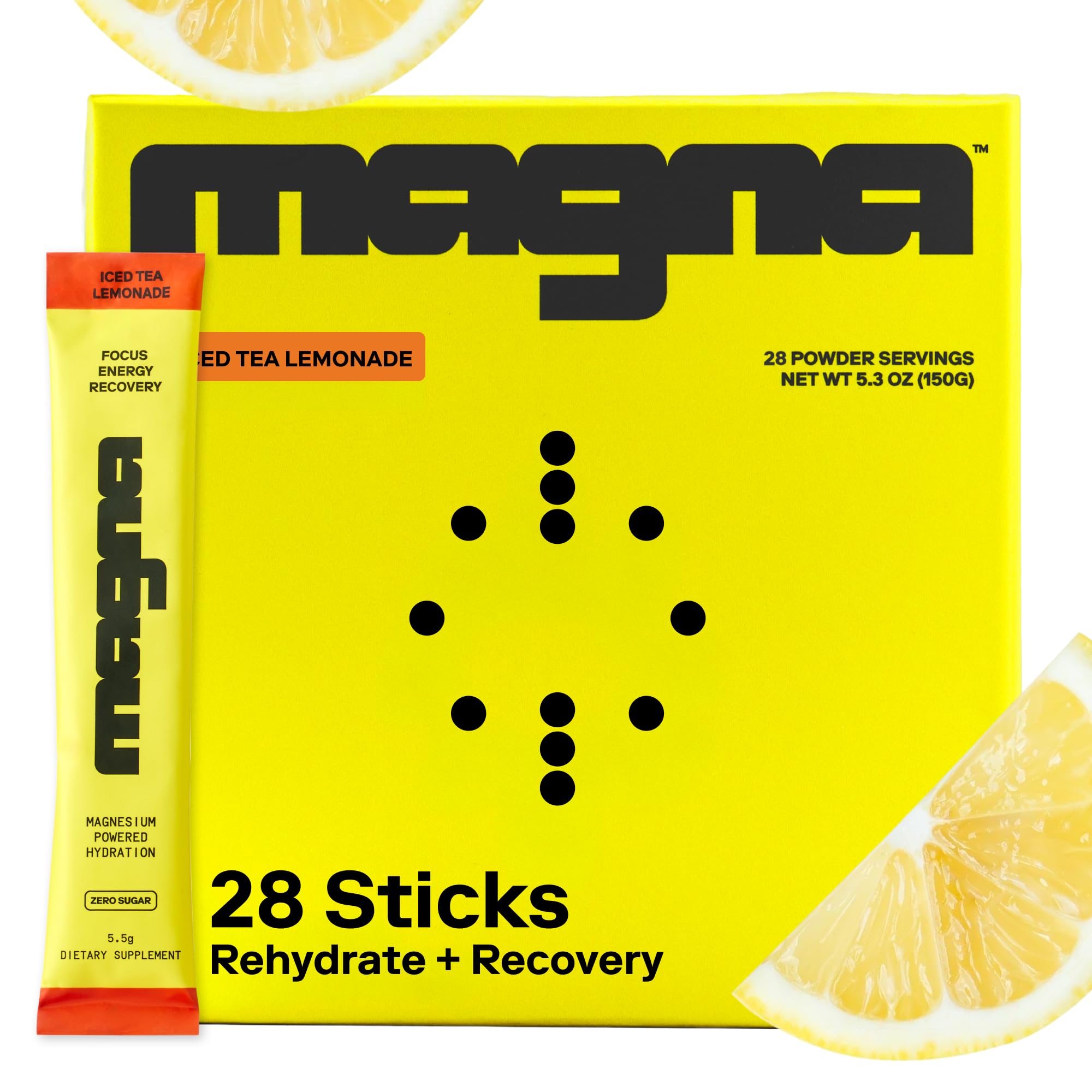 Magna Electrolytes Watermelon Lime tub for refreshing hydration on the go