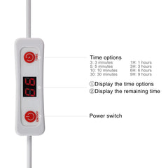 MainENG timer options image shows eight automatic settings for convenience
