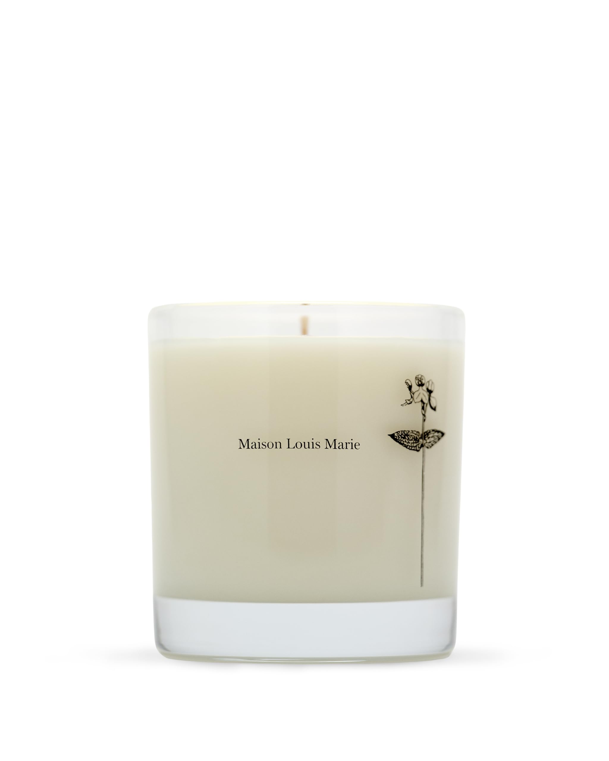 Maison Louis Marie Antidris Jasmine Candle jar-front highlights a refined fragrance for elegant rooms.