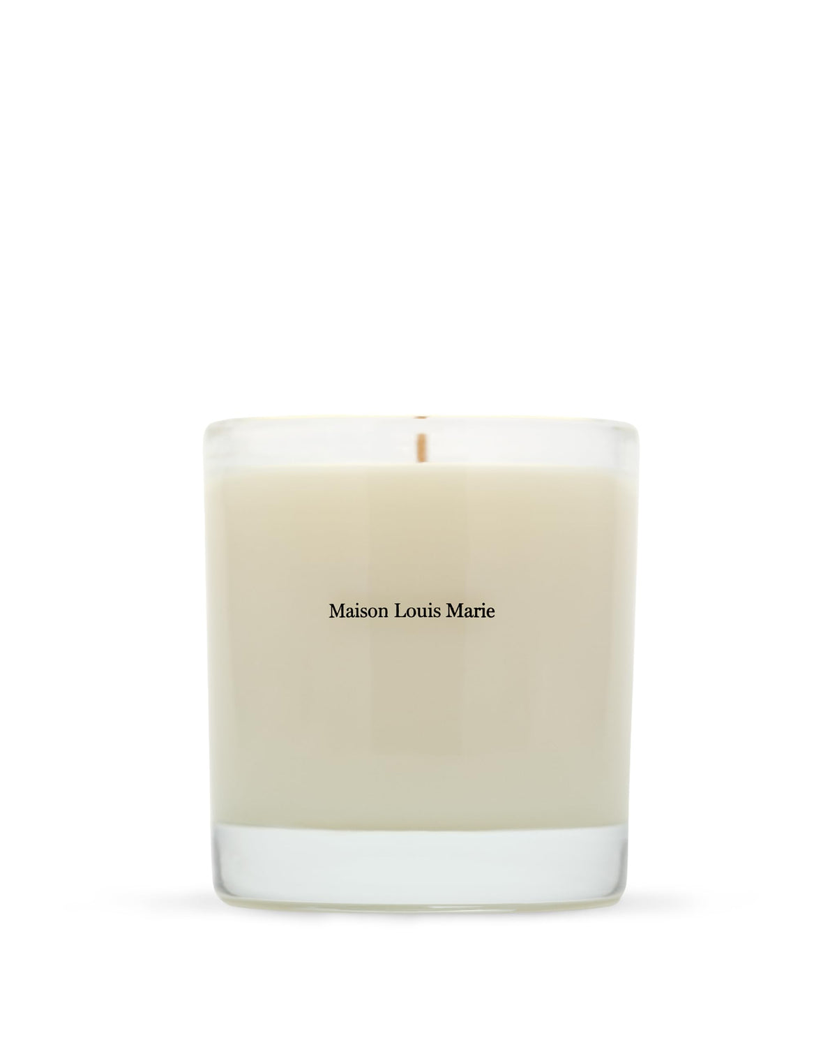 Maison Louis Marie No.01 Scalpay unlit candle in glass, ideal as a chic centerpiece.
