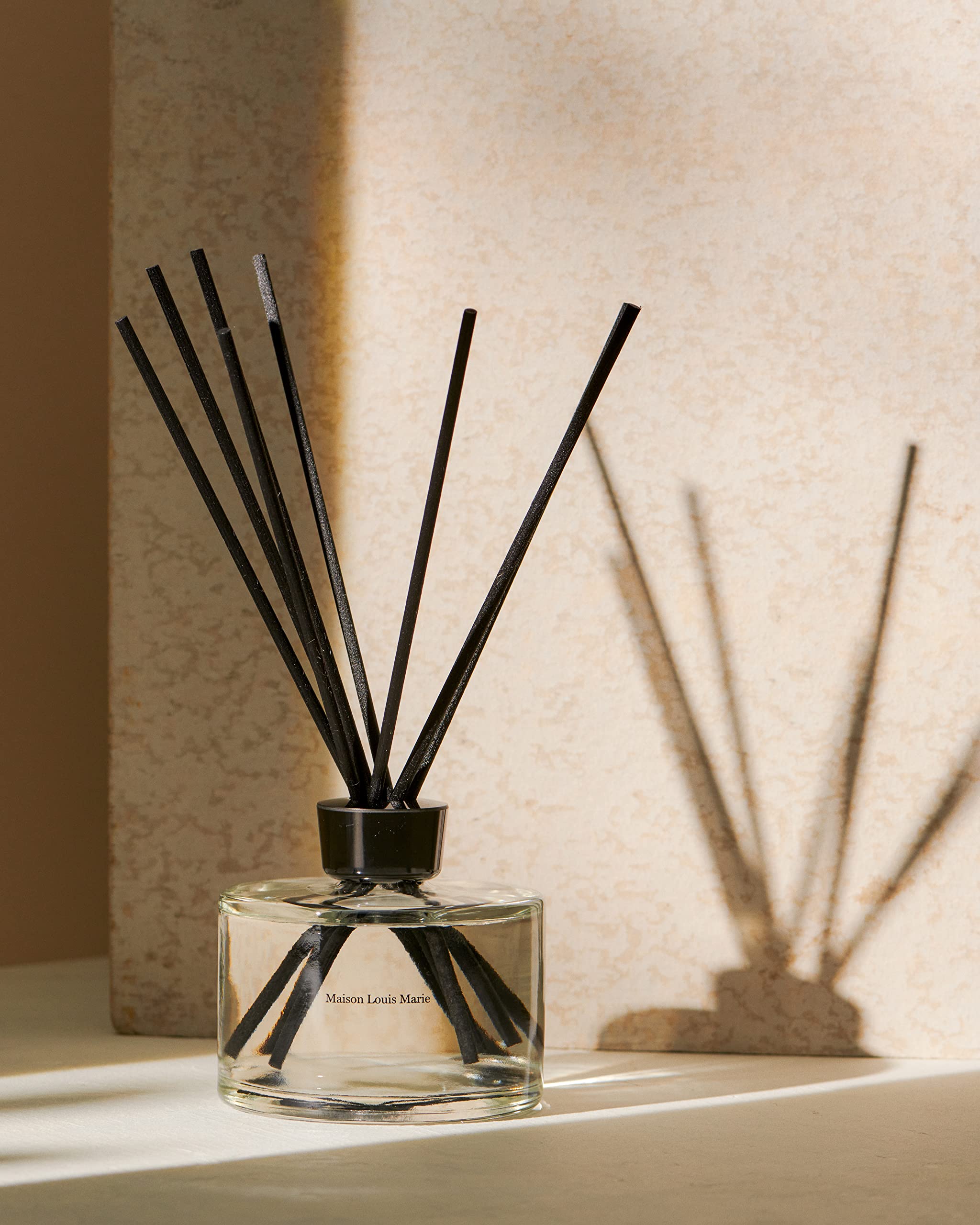 Maison Louis Marie No.09 diffuser reeds fanned for steady fragrance release