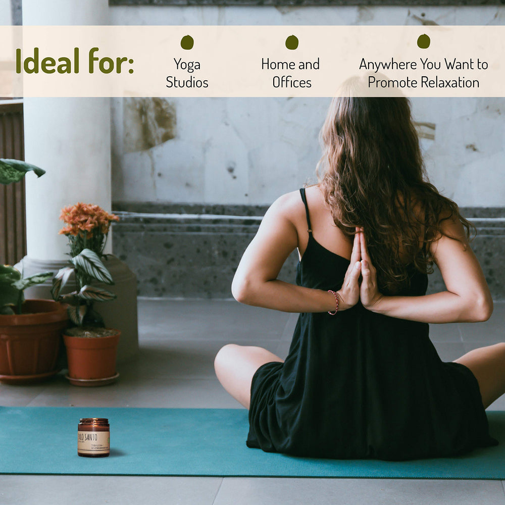Maison Palo Santo essential oil bottle; convenient aroma diffusion