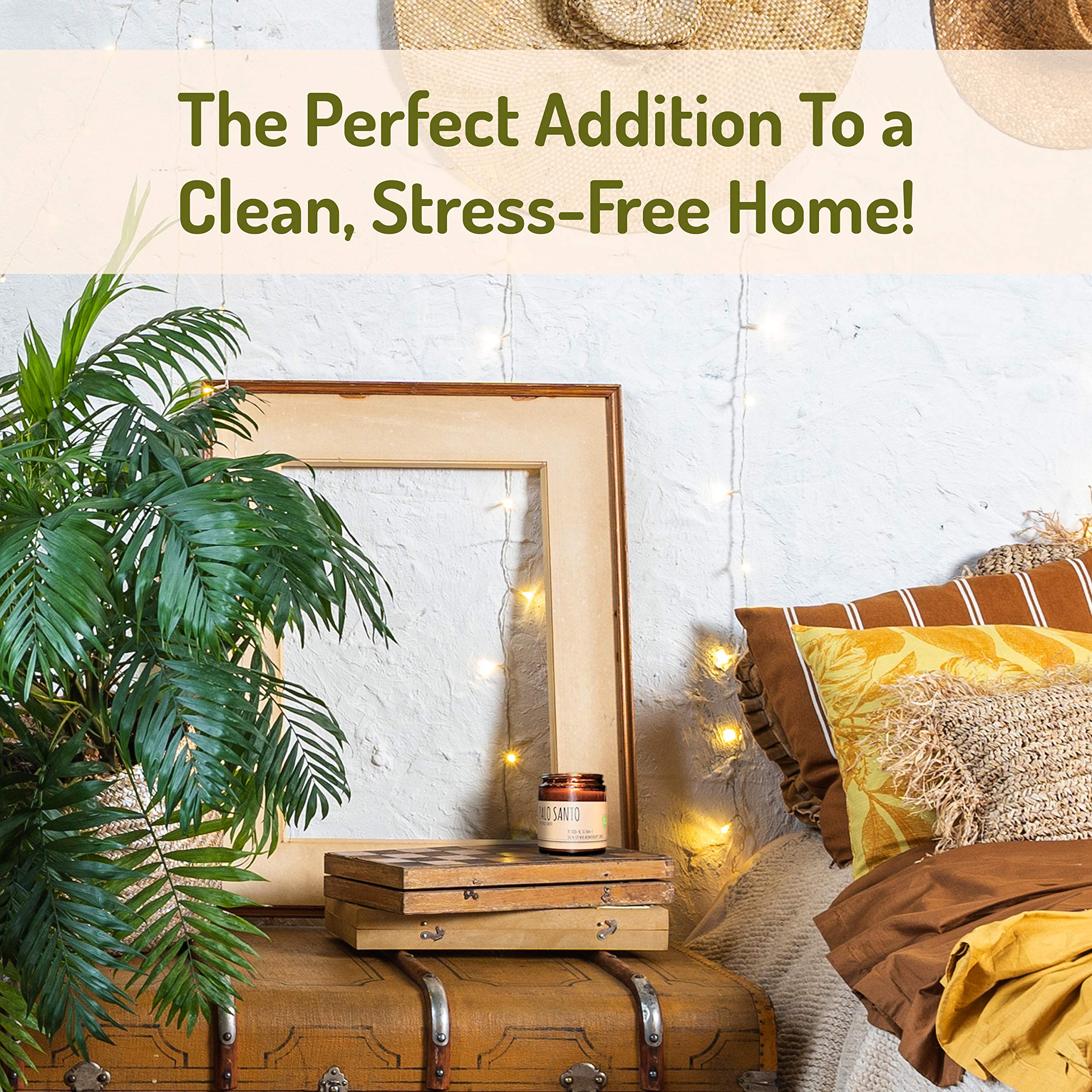 Free Palo Santo stick included with Maison Palo Santo candle