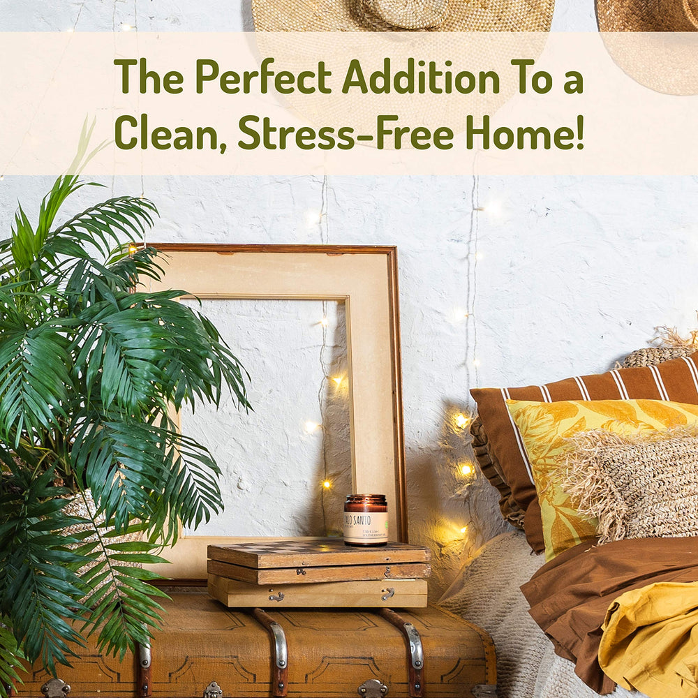 Free Palo Santo stick included with Maison Palo Santo candle