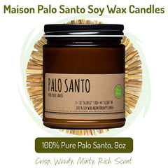 Maison Palo Santo packaging; eco-friendly, recycled materials for gifting