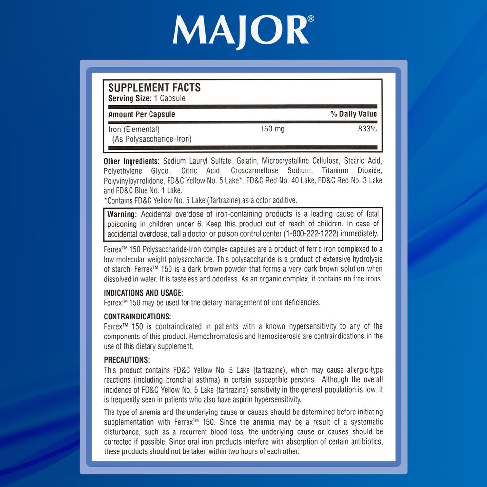 MAJOR Ferrex-150 two-pack display on a store shelf
