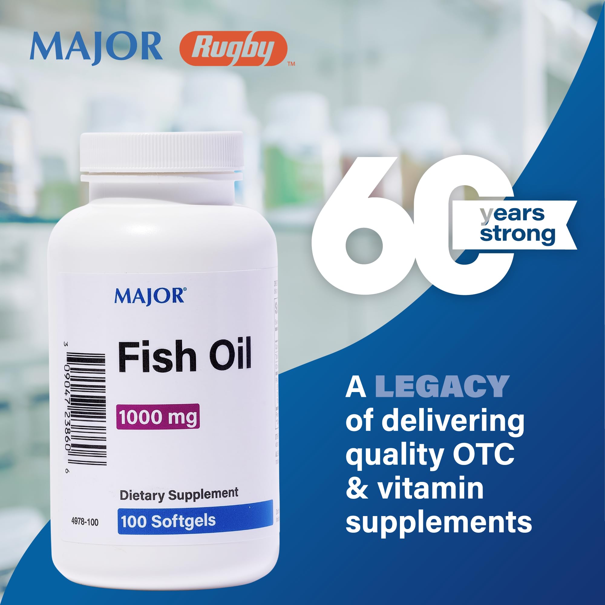 MAJOR Omega-3 daily dosing with food suggests easy routine.
