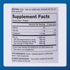 MAJOR Omega-3 ingredients image featuring anchovy, mackerel, and sardine oils.
