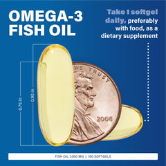 MAJOR Omega-3 softgels closeup highlighting smooth texture for easy swallowing.