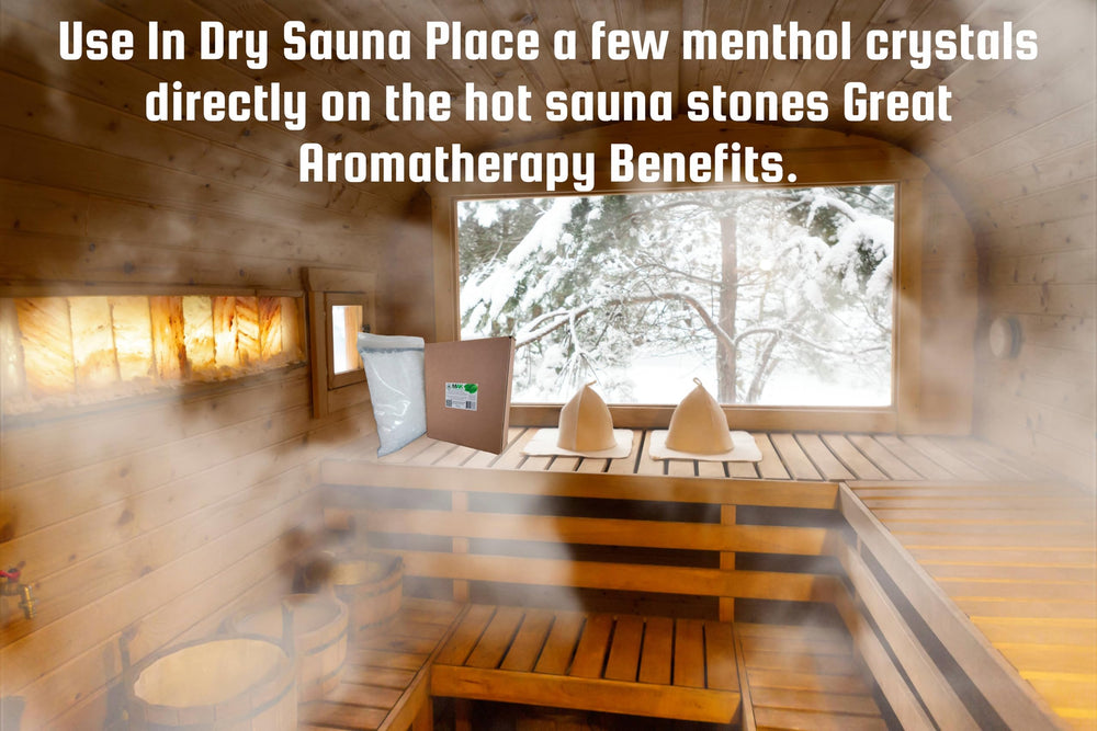 MAK Menthol Crystals applied as a balm for targeted sore muscle areas.