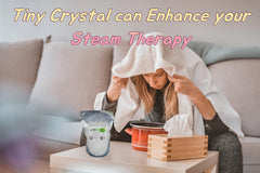 MAK Menthol Crystals used in shower for spa-like infusion