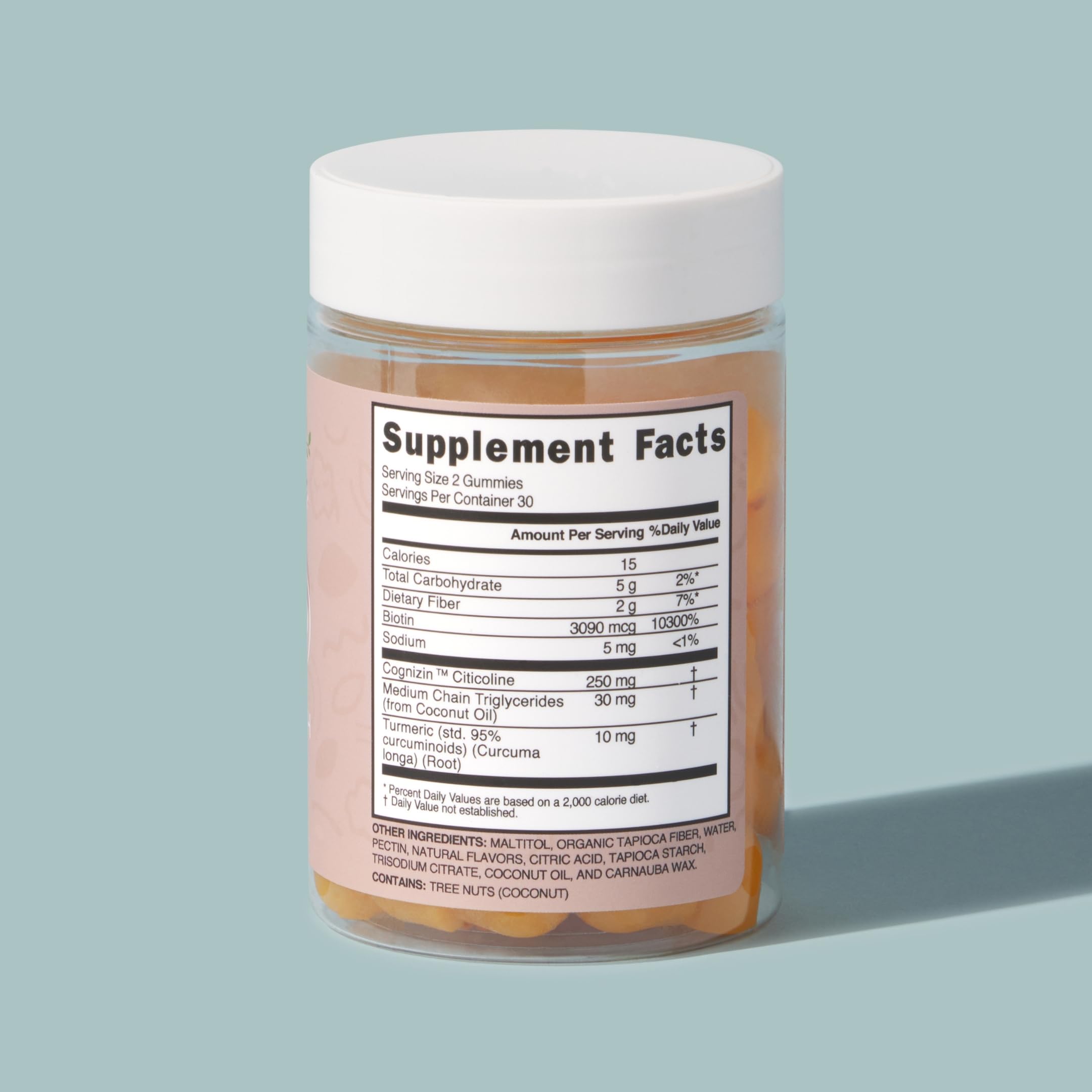 MAKE TIME Hair, Skin & Nails support with plant-based, sugar-free formula.