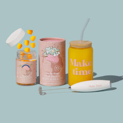 MAKE TIME Plant-based gummies are gluten-free and non-GMO for a clean routine.