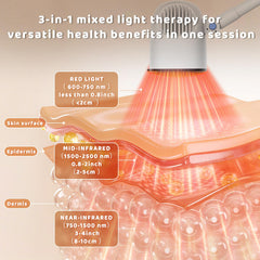 Makemate infrared lamp side view shows precision reflector delivering focused heat