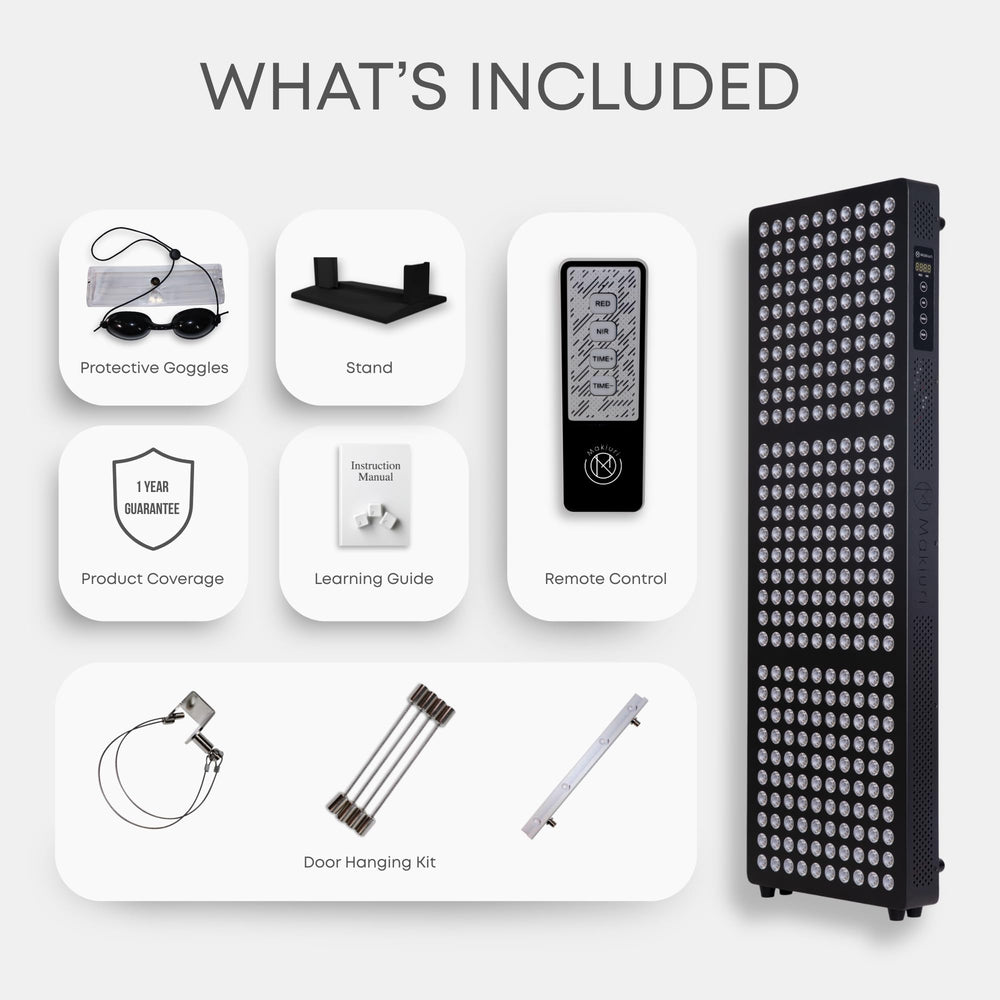 Makiuri Neptune 300-LED panel back view emphasizes durable build and ventilation